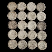 ROLL OF TWENTY (20) LIGHTLY CI