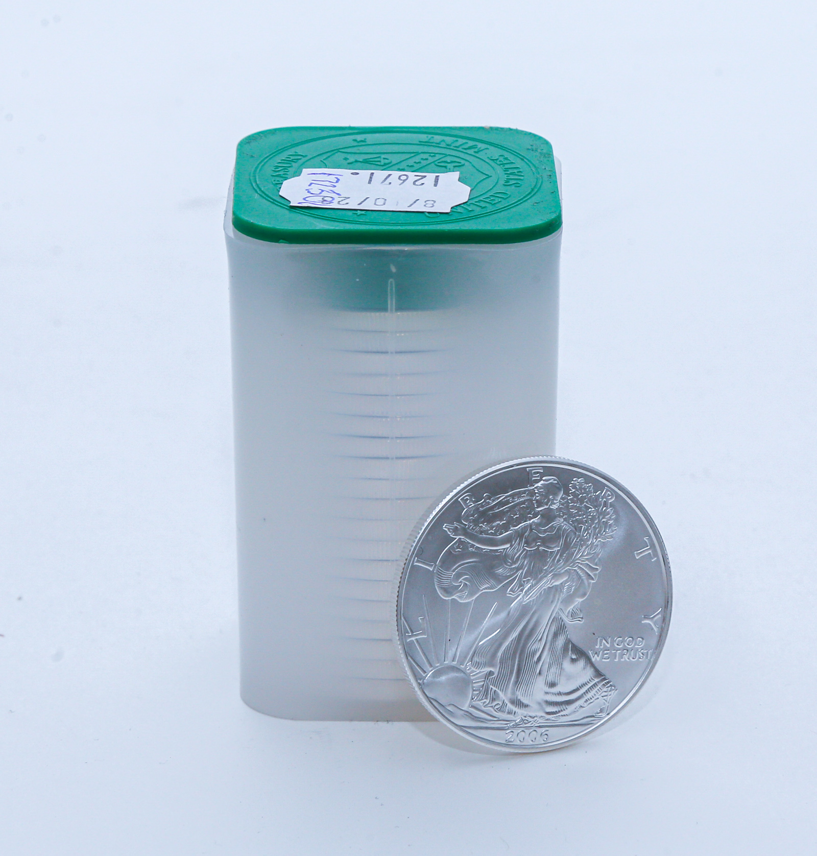 ROLL OF TWENTY 2006 SILVER EAGLES