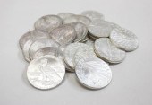 ROLL OF TWENTY-TWO U.S. SILVER