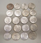 ROLL OF TWENTY U.S. SILVER MOR