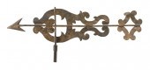 ROLLED METAL BANNERETTE WEATHE