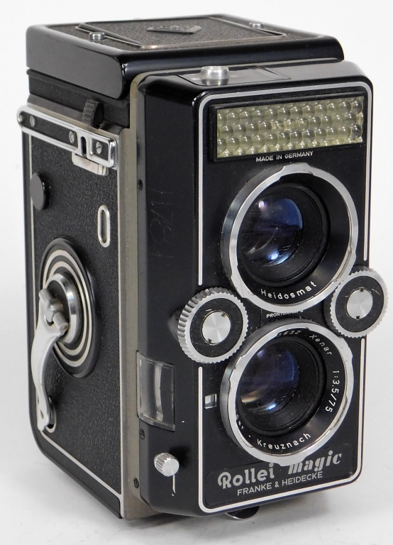 ROLLEI MAGIC TLR CAMERA, XENAR 75MM
