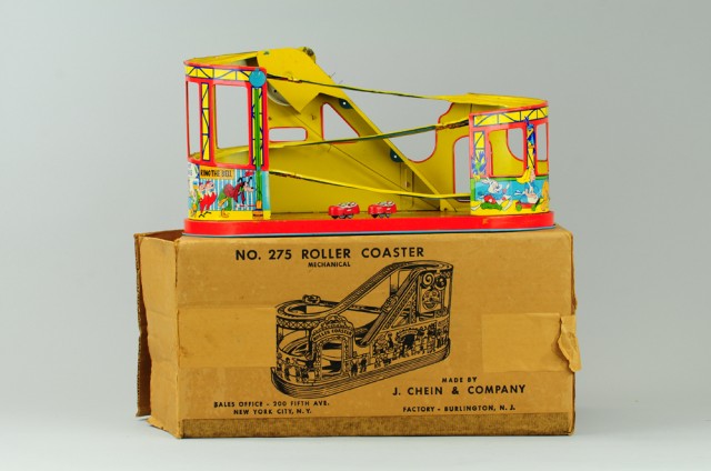 ROLLER COASTER WITH BOX Chein boxed