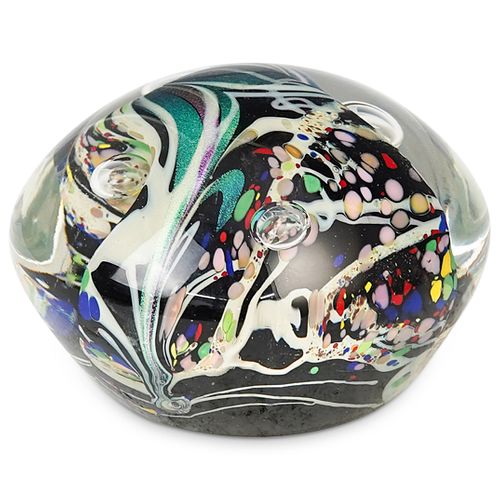 ROLLIN KARG ART GLASS MILLEFIORI