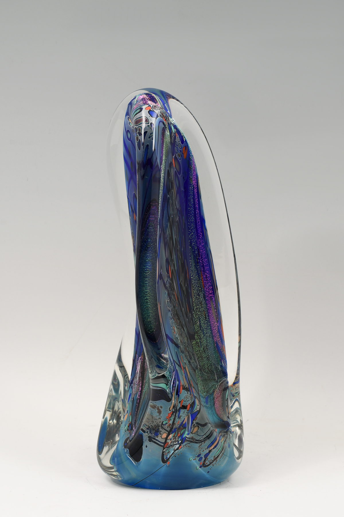 ROLLIN KARG ART GLASS SCULPTURE: