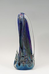 ROLLIN KARG ART GLASS SCULPTUR