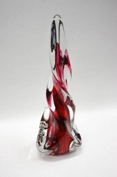 ROLLIN KARG ART GLASS SCULPTUR