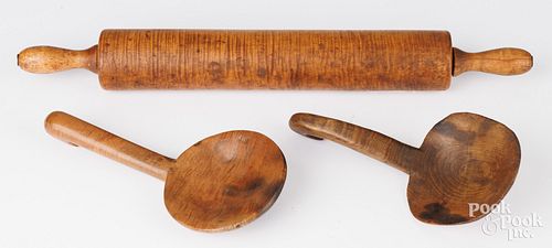 ROLLING PIN AND BUTTER PADDLESTiger