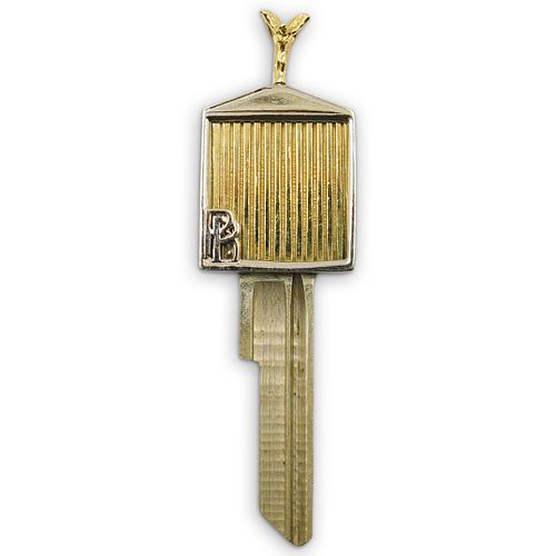 ROLLS ROYCE INSPIRED 18K GOLD KEY