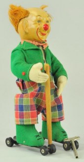 ROLLY ROLLER SKATING CLOWN Sch