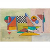 ROLPH SCARLETT, MODERNIST WATE
