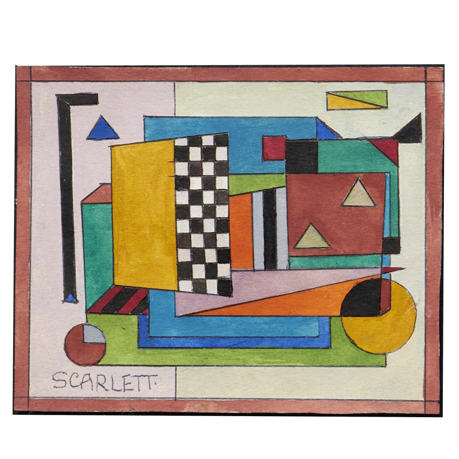 ROLPH SCARLETT, MODERNIST