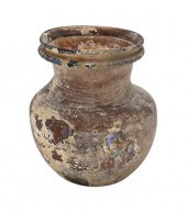 ROMAN AUBERGINE GLASS JARRoman