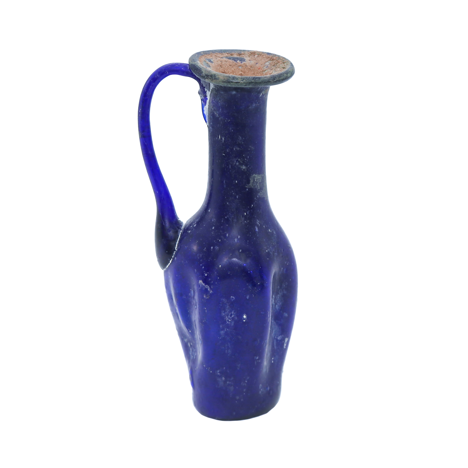 ROMAN BLOWN COBALT GLASS JUG Likely