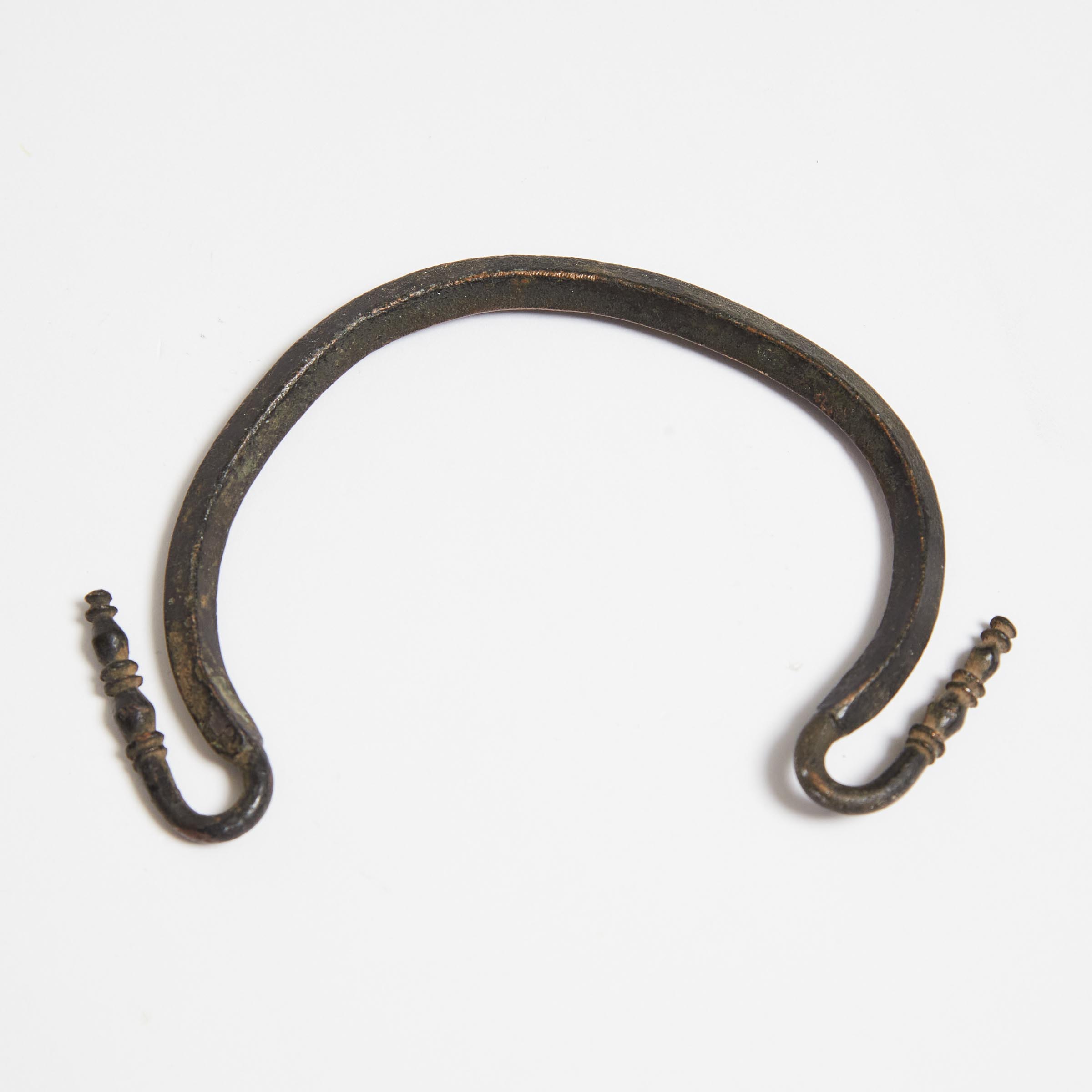 Roman Bronze Situla Handle, 3rd-4th