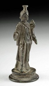 ROMAN BRONZE VOTIVE FIGURE TYC