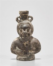 Roman ceramic black-slipped fi