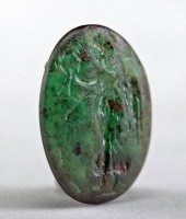 ROMAN CHALCEDONY INTAGLIO, WIN