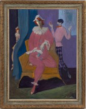 ROMAN CHATOV SIGNED OIL, COLOR