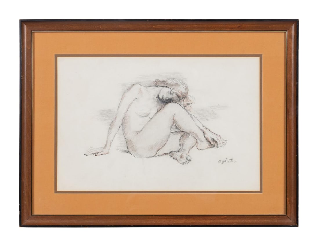 ROMAN CHATOV, SKETCH OF NUDE