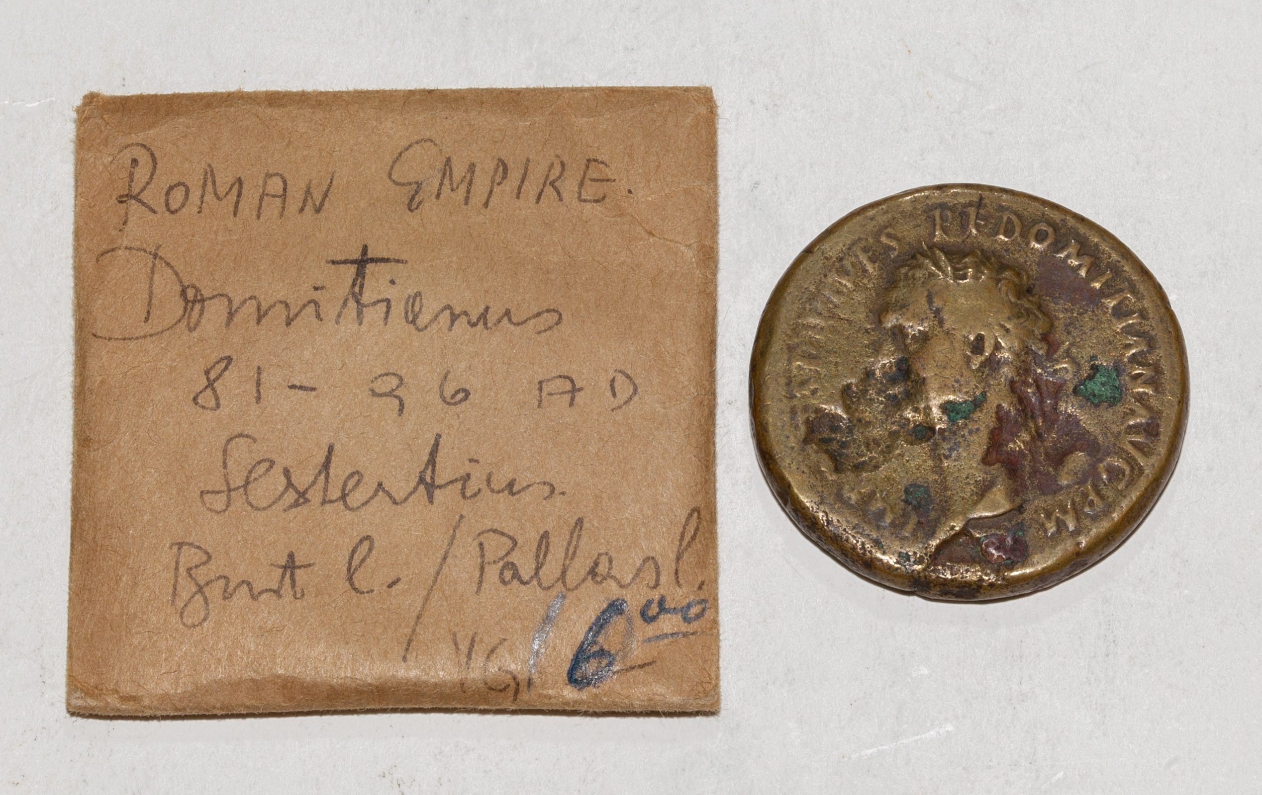 ROMAN - DOMITIAN AE SESTERTIUS