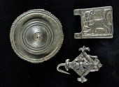 ROMAN FIBULA, BYZANTINE BELT P
