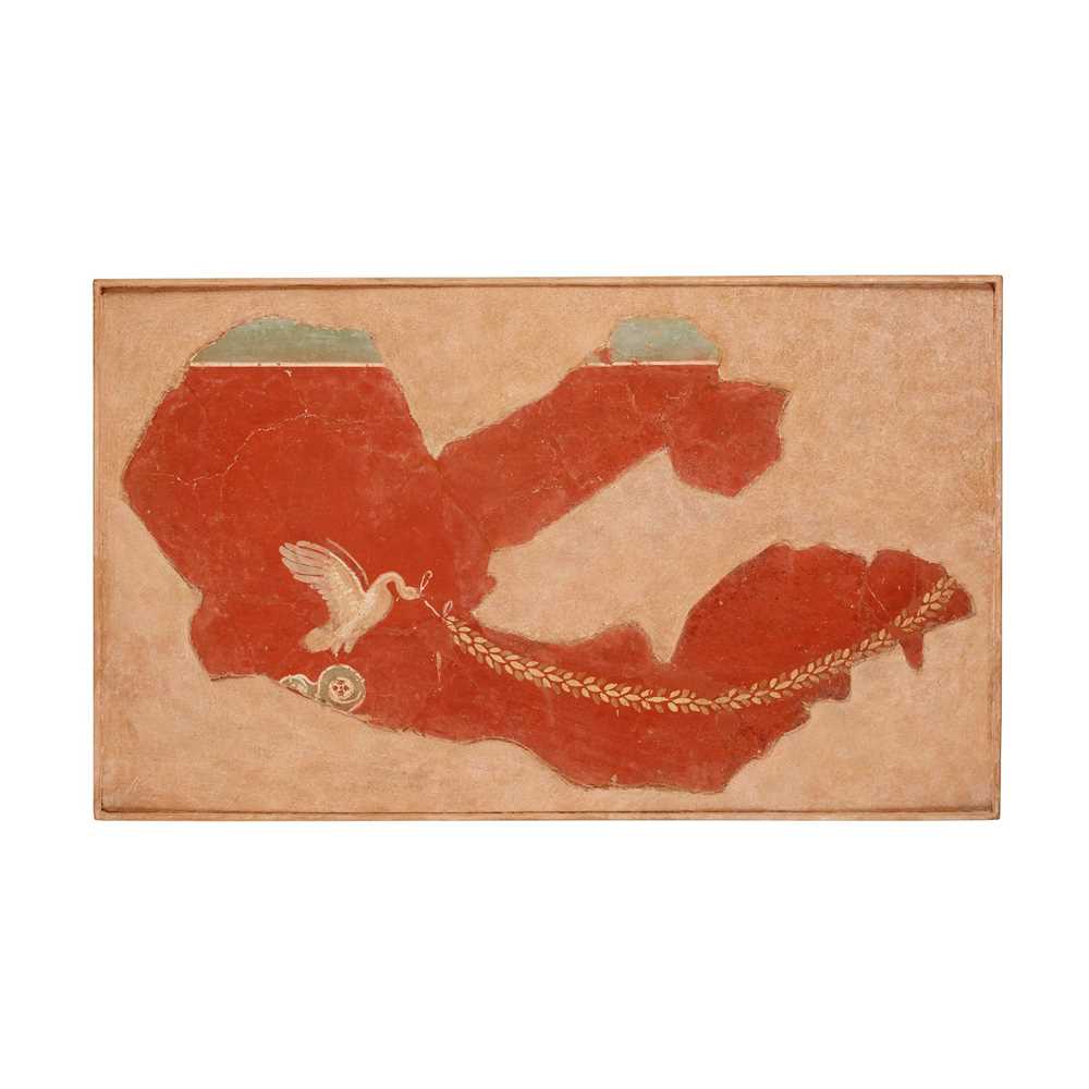ROMAN FRESCO OF A SWAN 1ST