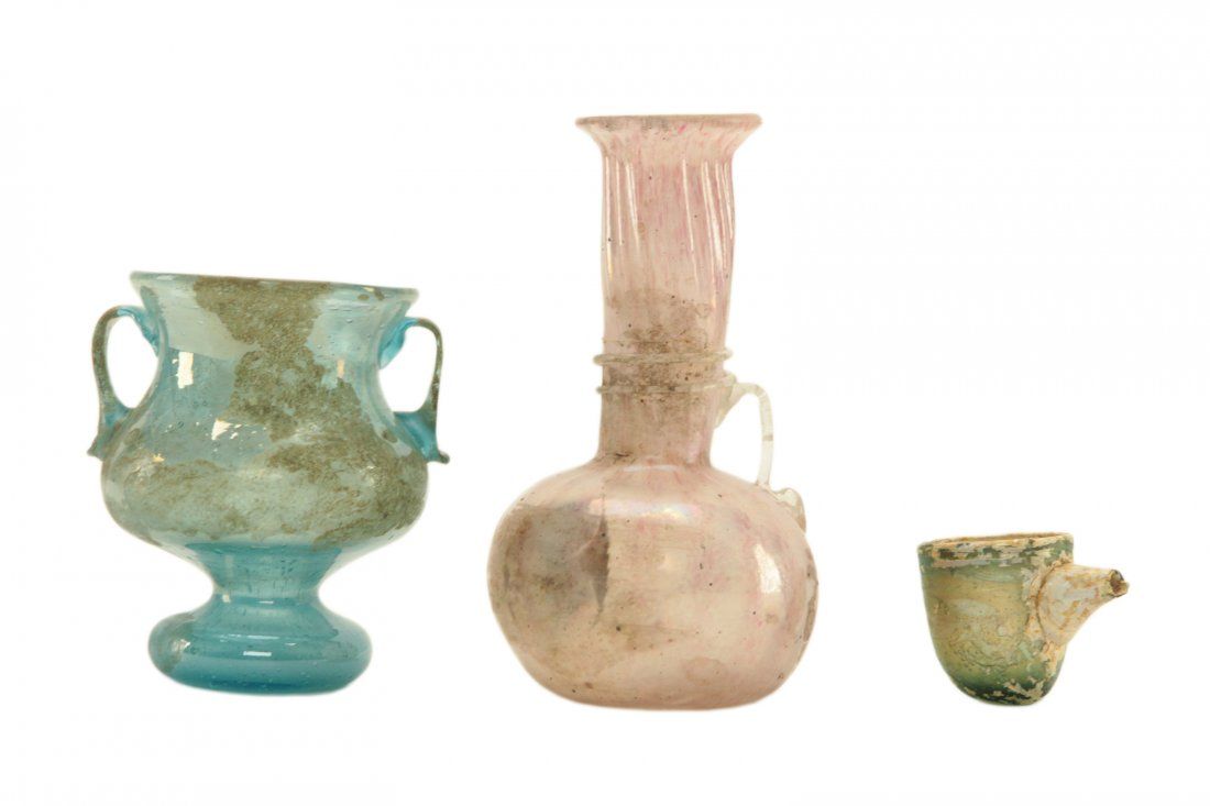 ROMAN GLASS 3 PIECESRoman Glass 3