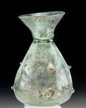 ROMAN GLASS SPRINKLER VESSEL W