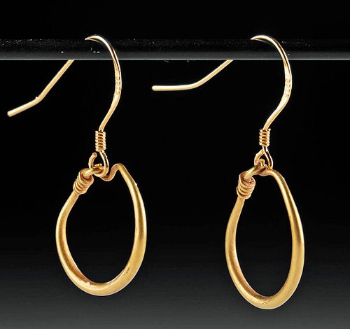 ROMAN GOLD HOOP EARRINGS (PR)Roman,