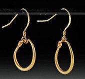 ROMAN GOLD HOOP EARRINGS (PR)R