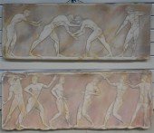 ROMAN-GRECO WRESTLERS AND FIGU