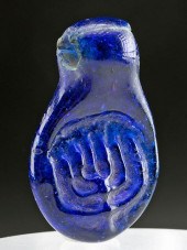 ROMAN HOLYLAND COBALT GLASS ME
