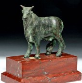 ROMAN IMPERIAL STATUE BULL STR