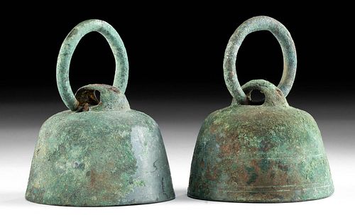 ROMAN LEADED BRONZE CHARIOT LOOPS +