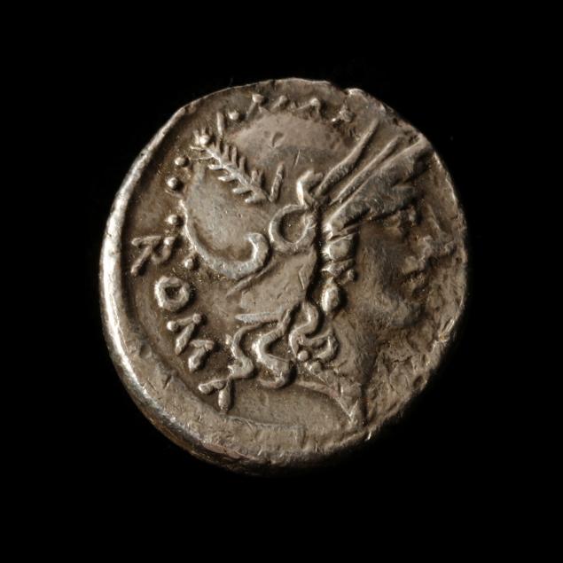 ROMAN REPUBLIC, T. CARISIUS, AR