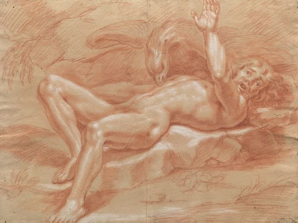 ROMAN SCHOOL, 17TH CENTURY 17" x