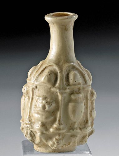 ROMAN SIDONIAN GLASS FLASK