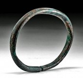 ROMAN SILVER BRACELET INCISED