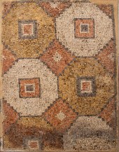 ROMAN STONE MOSAIC PANEL GEOME