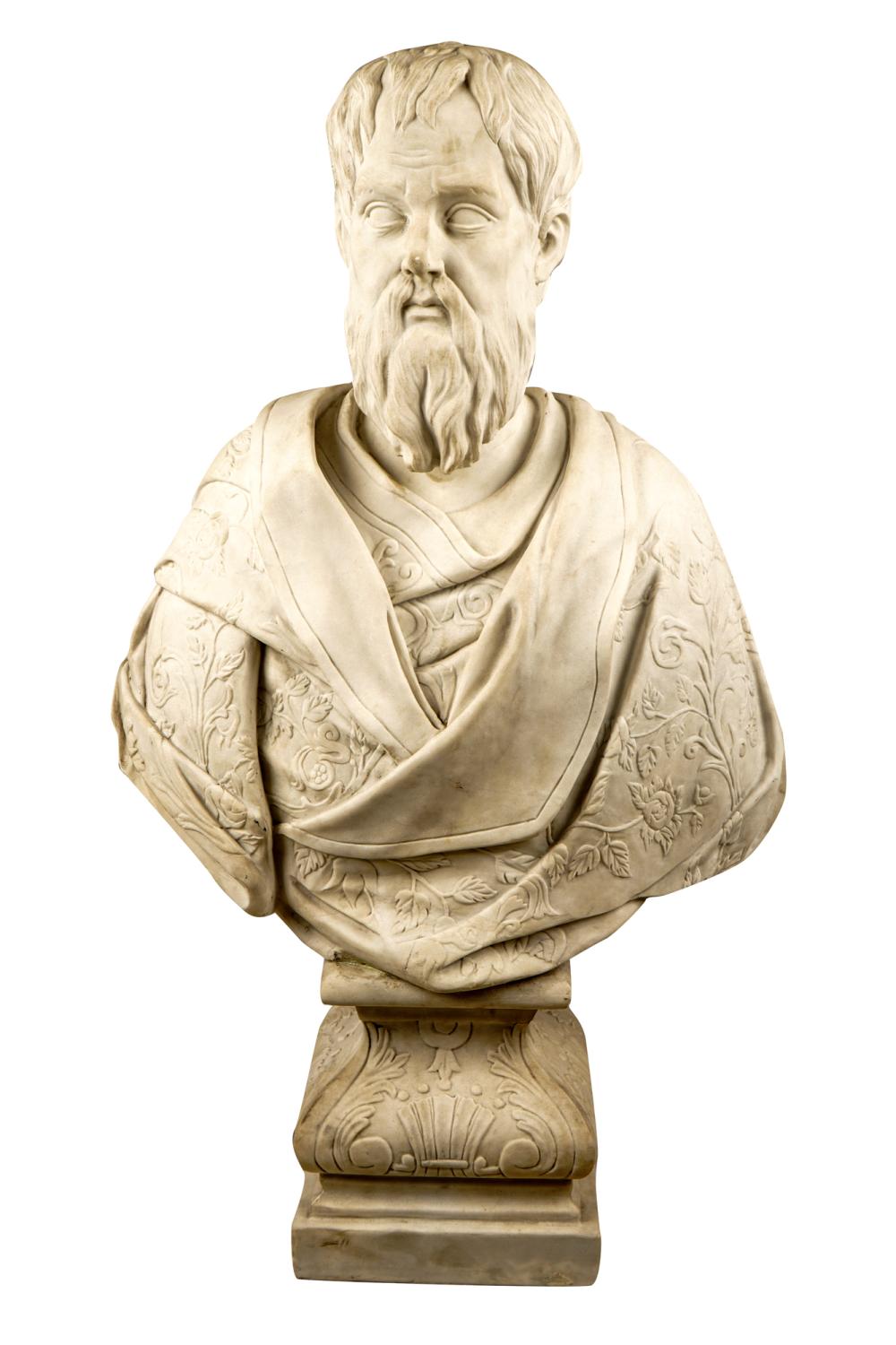 ROMAN STYLE CARVED MARBLE