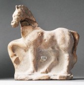 ROMAN TERRA COTTA HORSE, EX SM