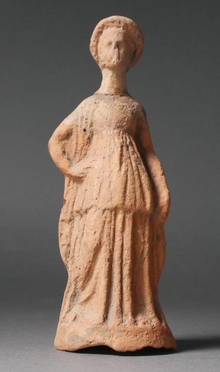 ROMAN TERRA COTTA STATUE, EX