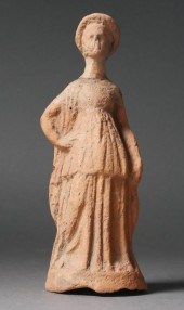 ROMAN TERRA COTTA STATUE, EX S