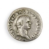 ROMAN TITUS SILVER COINDESCRIP