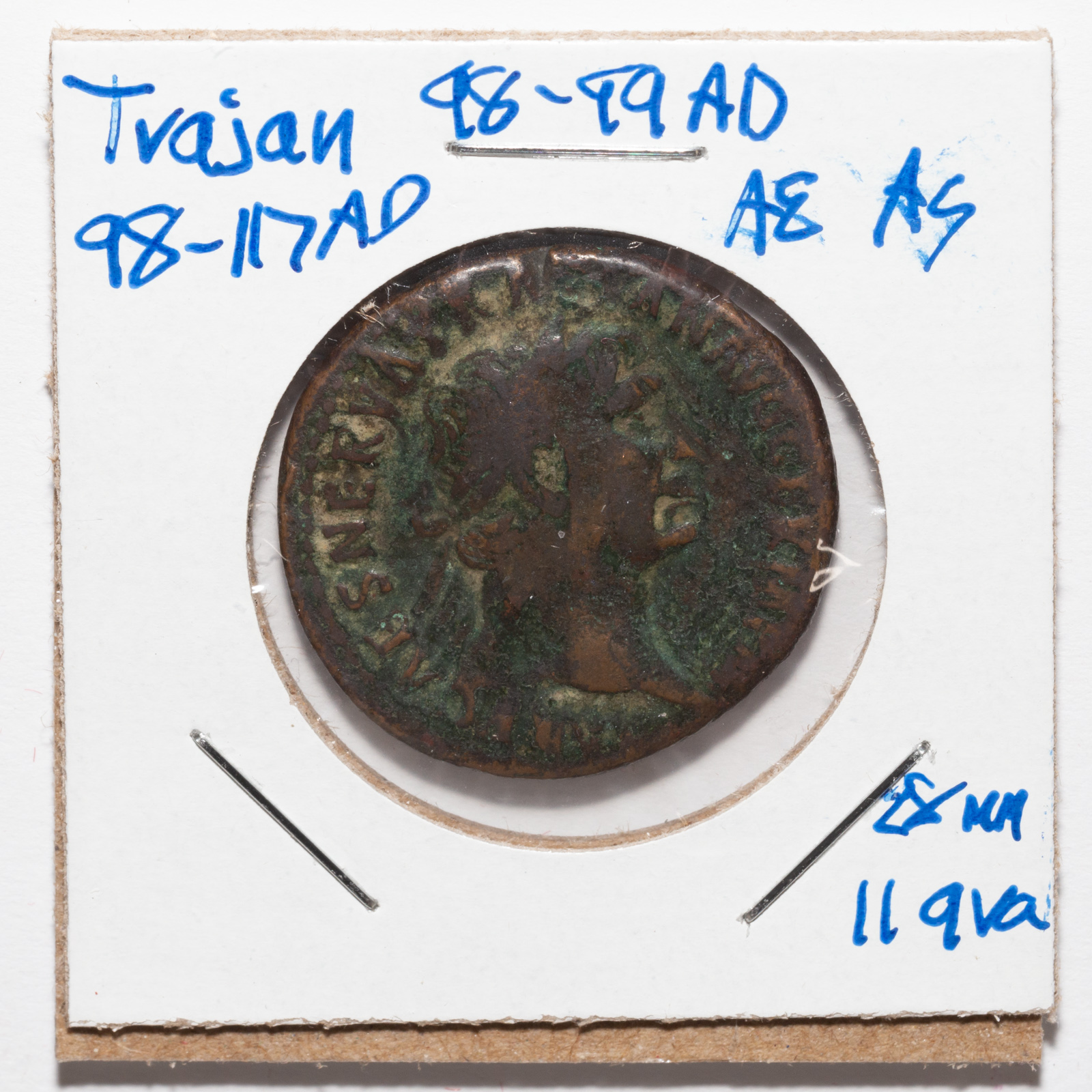 ROMAN - TRAJAN BRONZE 98-99 AD