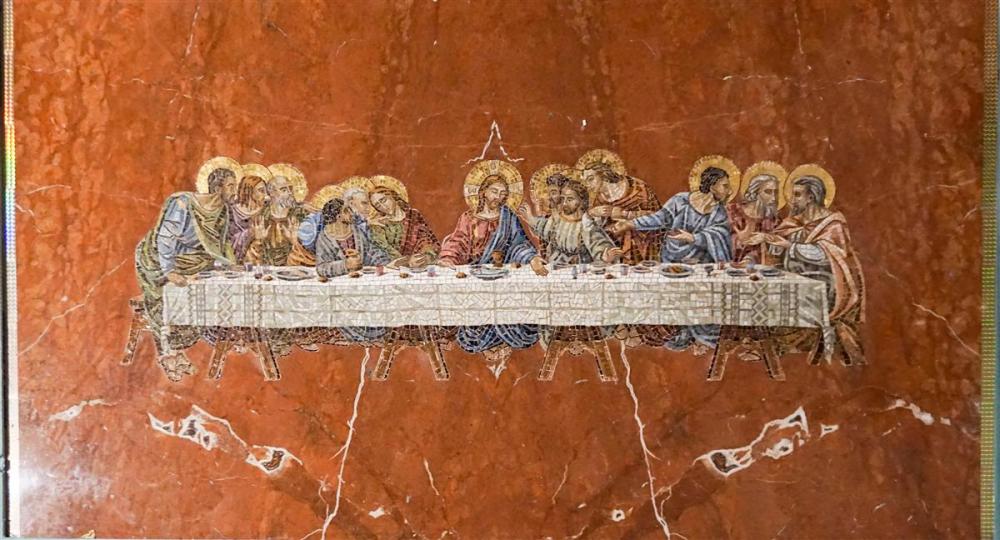 ROMANESQUE STYLE MARBLE AND