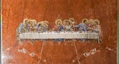 ROMANESQUE STYLE MARBLE AND MO