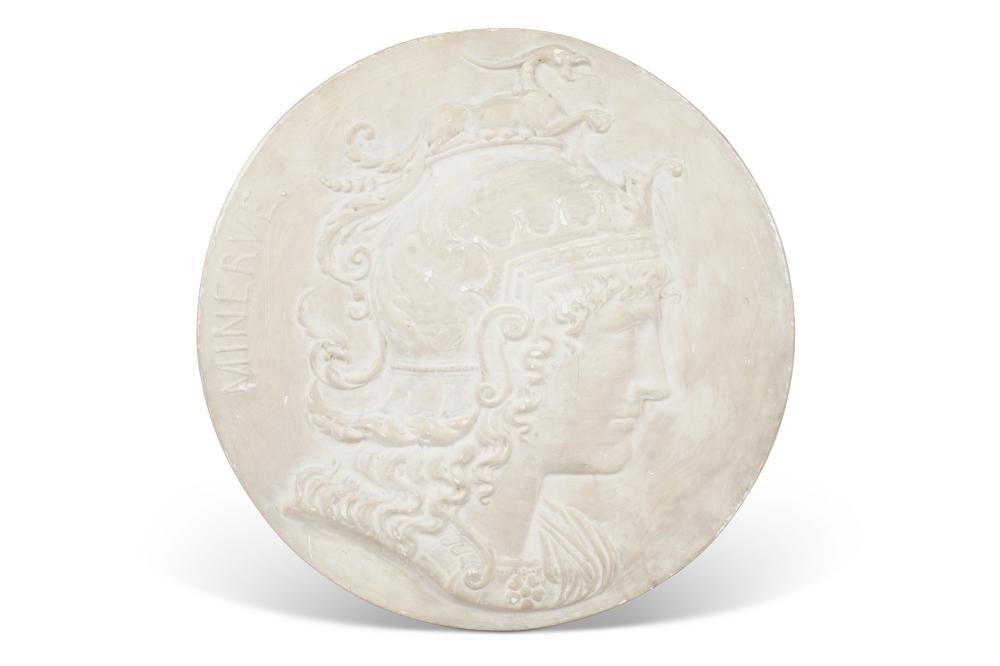 ROMAN/GREEK 'MINERVE' PLASTER