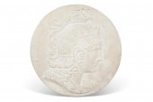 ROMAN/GREEK 'MINERVE' PLASTER